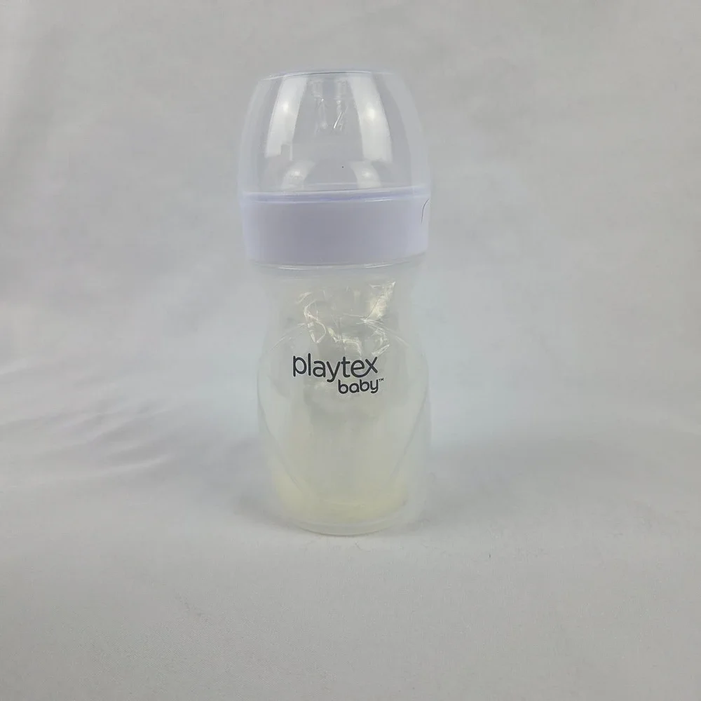 New Playtex Baby Nurser with Drop-Ins Liners Baby Bottles 4 Oz Lot of‎ 3 Bottles
